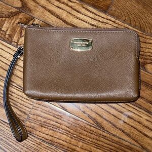 Michael Kors double zip wristlet
